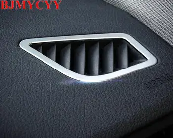 

BJMYCYY 2pcs/set Stainless steel decoration frame of air outlet for automobile dashboard for BMW 1 5 Series 3 Series gt X1