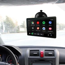 Car Monitor Portable Wireless CarPlay Navigation for All Cars Screen 7inch Universal Touch Control Display Androidauto Siri Cont