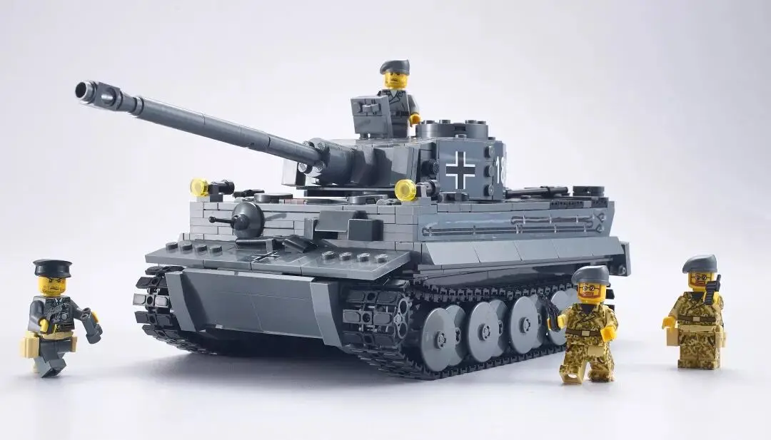 Gudi 1467 шт. Танк битва Военный танк строительные блоки части Кирпичи DIY детские развивающие игрушки для детей