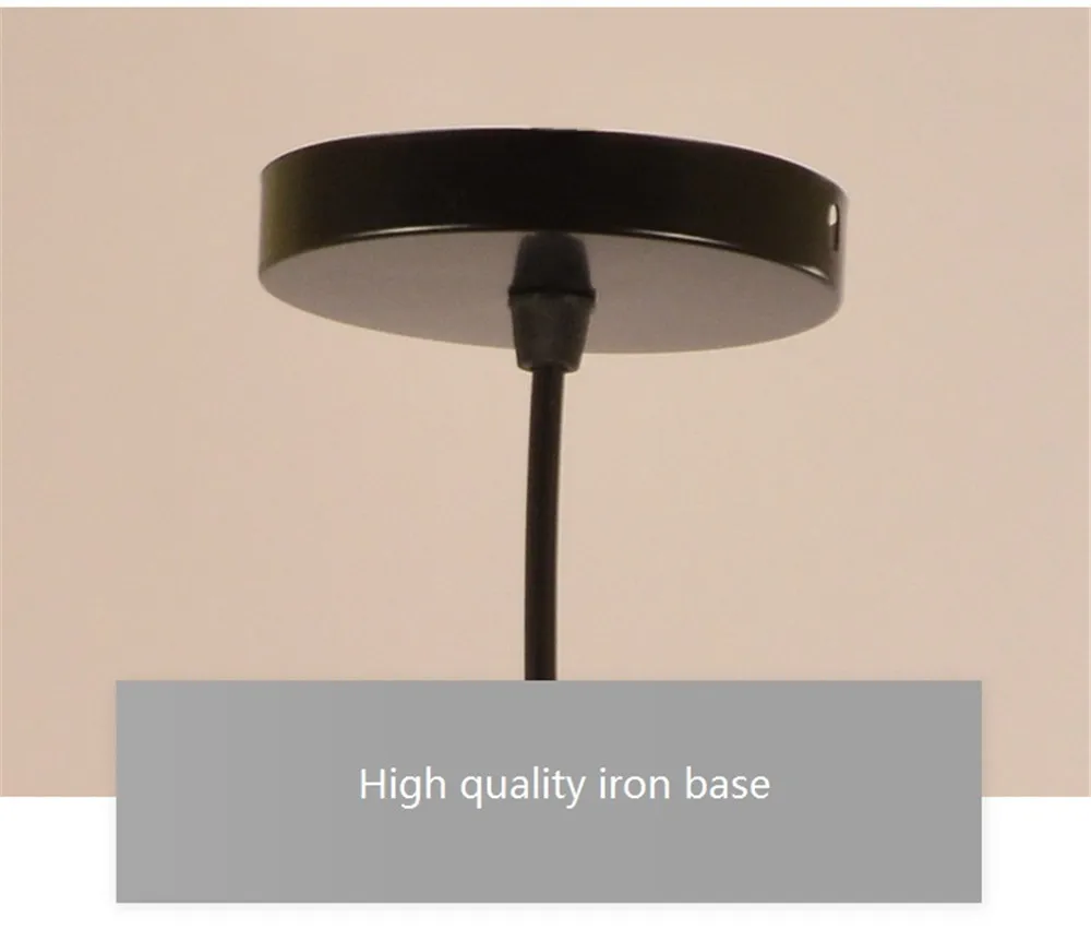 Nordic Design LED Pendant Lamp Loft Decor Edison Industrial Vintage Hemp Rope Iron Hanging Light Dining Room Home Lighting (16)