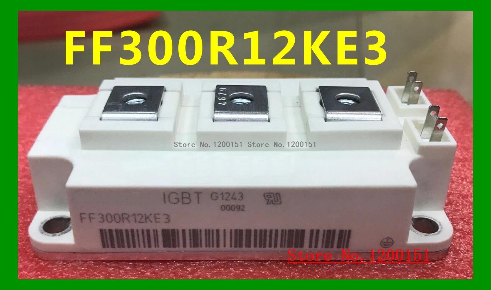 

FF300R12KE3 MODULES