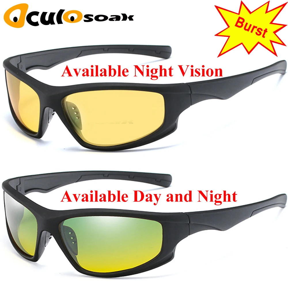 

Day Night Vision Polarized Glasses Multifunction Men Polarized Sunglasses Reduce Glare Driving Sun Glass Goggles Eyewear oculos