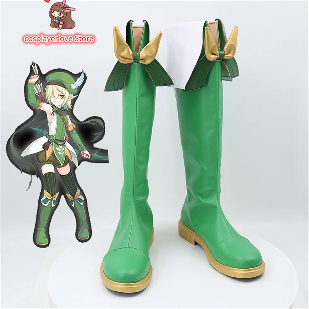 

Princess Connect! Re:Dive Futaba Aoi Cosplay Shoes Boots Halloween Carnival