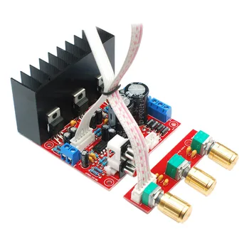 

TDA2030A 2.1 Super Bass 2.1 Subwoofer Amplifier Board Three-Channel Speaker o Amplifier Board(Finished Product)