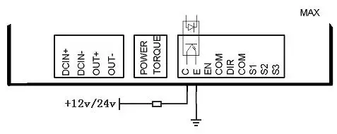 Компенсация крутящего момента мягкий старт мягкий стоп Реверсивный 24 вольт ШИМ dc контроллер 20А для подачи проволоки