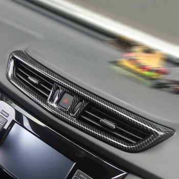 

For Nissan X-Trail X Trail T32 Rogue 2014-2017 2018 ABS Center Control Air Conditioning Vent Outlet AC Frame Cover Trim Styling