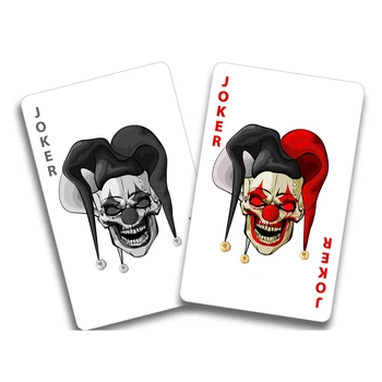 

Car Sticker Joker Clown Circus Playing Cards Creepy Automobiles Motorcycles Exterior Accessories PVC Decals for Toyota Honda Vw