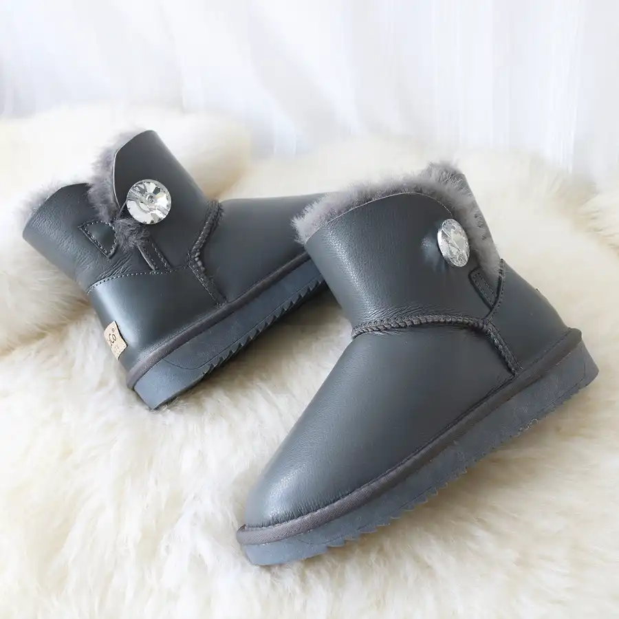 genuine sheepskin boots womens