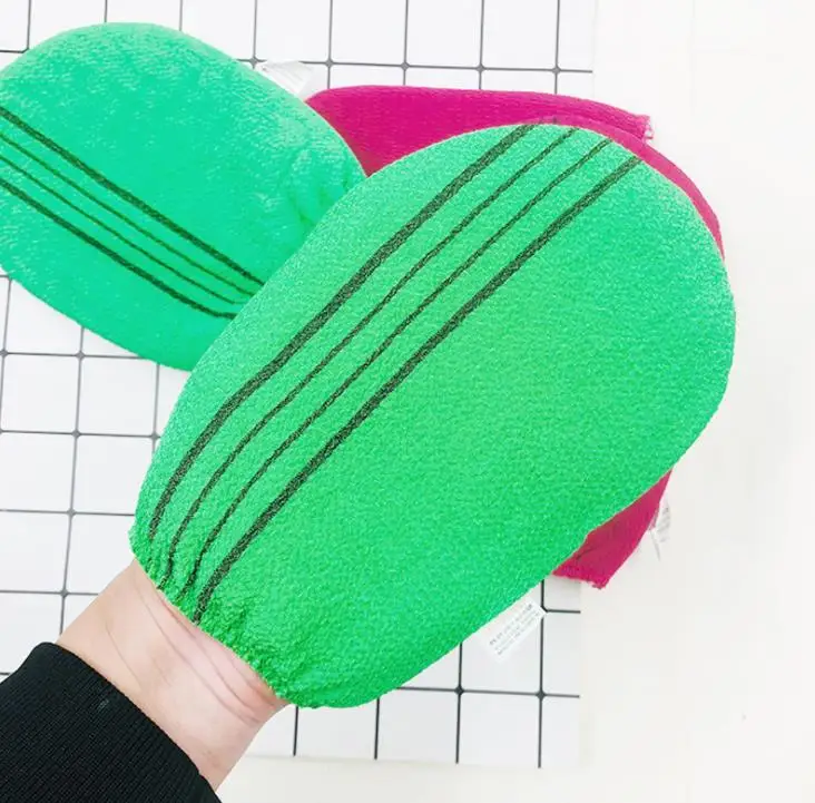 

Бесплатная доставка, 1000 шт./лот, перчатки для ванной из вискозы, перчатки для скраба, перчатки для тела, отшелушивающие перчатки для загара (обычно) SN902