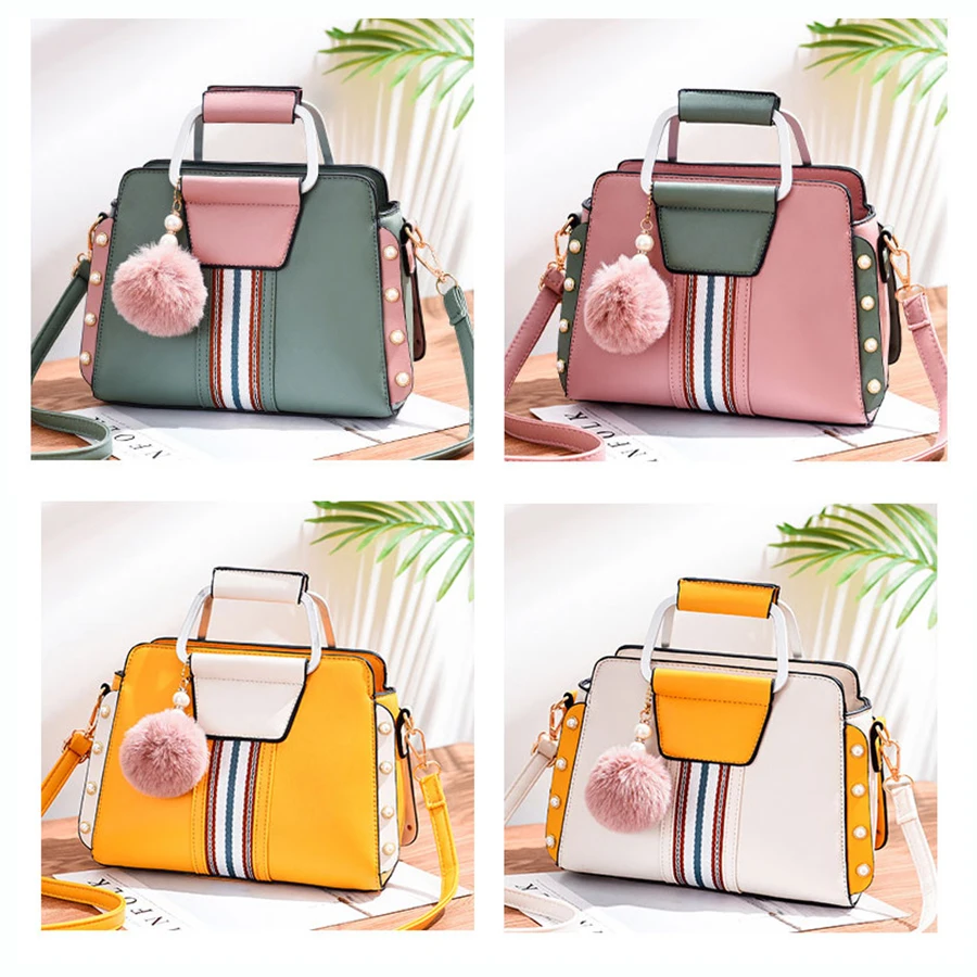 LAN LOU New shoulder bag women bag handbag luxury handbags women bags designer High-grade Scrub lea - 4000061592301
