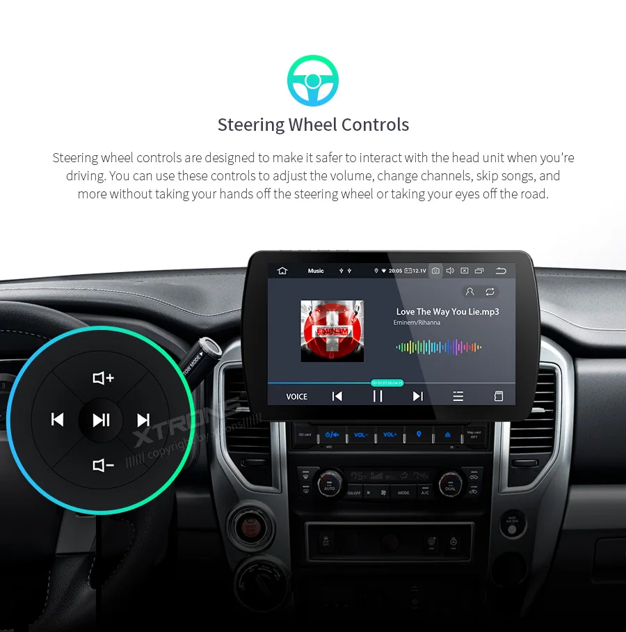 Top 10.1" Android 9.0 OS 2 Din Car DVD Multimedia Two Din Car Navigation GPS Double Din Car Radio with HDMI Output Function Support 18