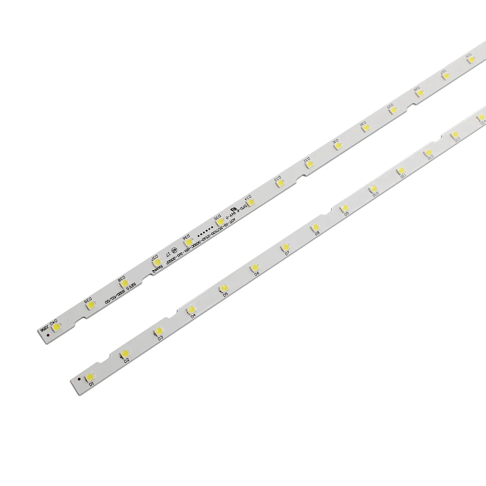 2pcsLED podświetlenie 40 LED dla Samsung 55 