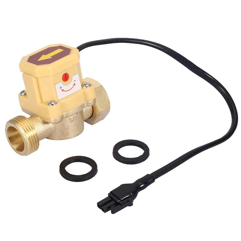 

Practical Pressure Accessories Automatic Control Water Pump Copper Connector Sealing Ring Thread Controller Sensor Flow Switch
