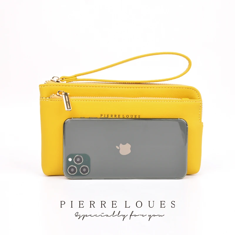 Long Woman Wallets Card Clutch Zipper Phone Purses Women PU Leather Wallets Big Female Purse Leather Brand Retro Ladies Gifts