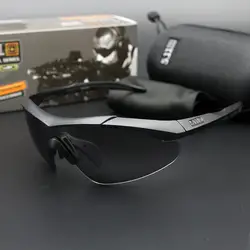 Новый стиль, защитные очки для глаз, тактические пуленепробиваемые очки для верховой езды, 52058, ударопрочные армейские очки для фанатов