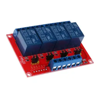 

24V 4 Channel Relay Board Module Part for Arduino Raspberry Pi ARM AVR DSP PIC Computer Cables & Connectors видеокарта