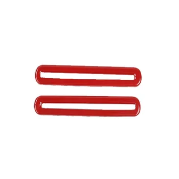 

Decor Car Accessory Red For Dodge Challenger 2015+ Air Outlet Vent Trim