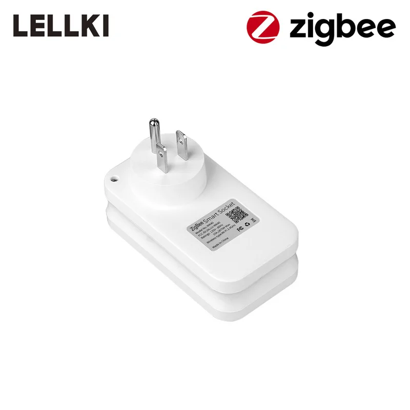 Умная розетка Zigbee 3,0, США, белый цвет, беспроводное управление, переключатели с таймером, разъем 10A для Philips Hue SmartThings Echo plus