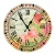 Wooden Wall Clock 10 Inch Silent Non Ticking Quartz Wall Clock Retro Fashion Wood Wall Clock Decorative for Living Room Kitchen 28