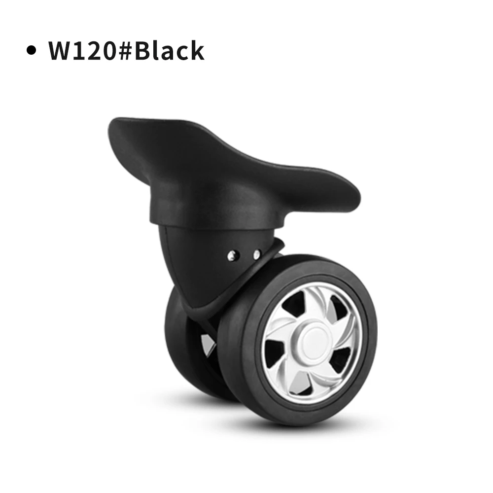 DILONG W120 Trolley case universal wheels original accessories travel consignment boxes replacement rubber wear-resistant wheel