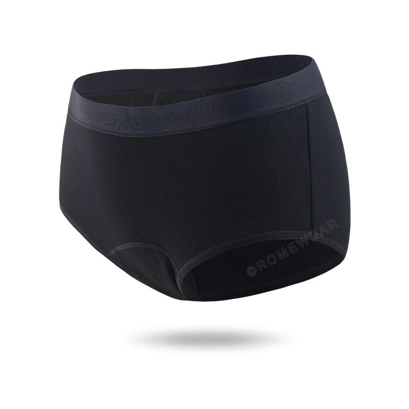 Bamboo Fiber Cotton 4-layer Menstrual Panties Period Reusable  Briefs Underwear Leakproof Heavy Absorbent Incontinence Lingerie 4