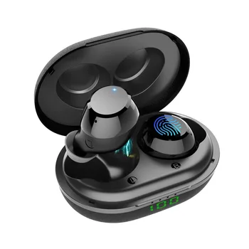 

Hot Selling Touch Control with Digital Display Small Bluetooth Headset 5.0TWS Stereo Waterproof Earphone