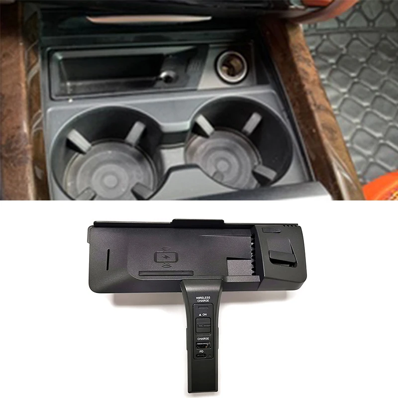 Car QI wireless charger for BMW X5 F15 X6 F16 X5M F85 X6M F86 2014 2018