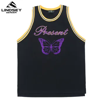 

Basketball Jerseys Men Sleeveless Breathable Tank Top Embroidery Running Shirt Sports Vest Tops Clothing Male Casual Streetwear