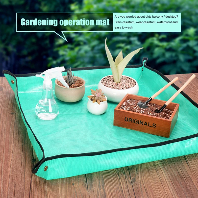 Planting Mat Pad 68x68cm/100x100cm Reusable for Garden Flower Gardening Plant Balcony DC156 | Дом и сад