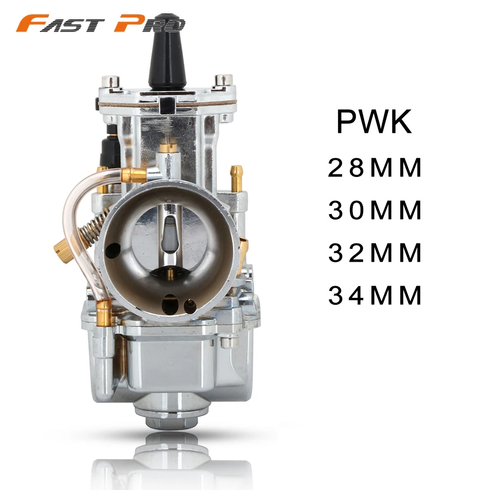 Карбюратор для мотоцикла PWK 28 30 32 34 мм PWK28 Keihin Mikuni Koso Power Jet гоночного