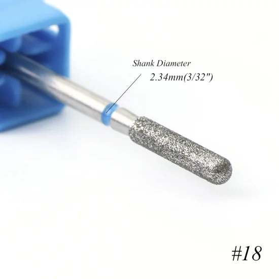 1 шт. фрезы для ногтей алмазные фрезы для маникюра электрические пилочки для кутикулы Инструменты для педикюра TR01-29-1 - Цвет: 18