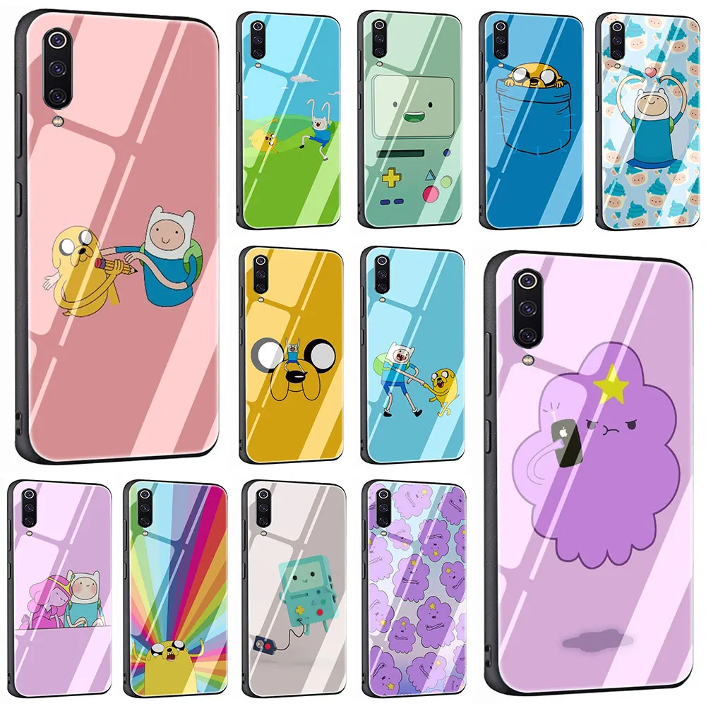 Чехол для телефона из закаленного стекла Beemo BMO Jake Adventure Time Cute 4X 6A Xiaomi Mi 8 9 Redmi