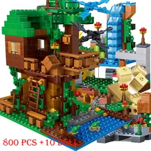 lego minecraft treehouse set
