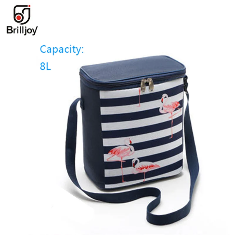 Сумки для обедов 8L/14L/20L/21L/24L сумка-холодильник из ткани Оксфорд изоляции транспортного средства через плечо сумка-холодильник термоизолированная охлаждение Сумки из натуральной кожи - Цвет: M bags