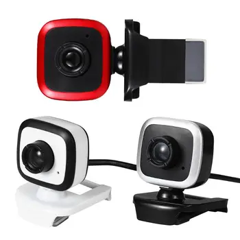 

USB Webcam Built-in Microphone Drive-free Computer Peripheral Live Broadcast Web Camera Student Online Course Laptop Cam