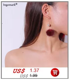 Ingemark модные серьги с искусственным жемчугом, аксессуары, крошечные милые u-образные серьги в виде колец геометрической формы, женские милые серьги, ювелирные изделия