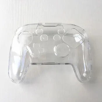 

Switch Pro Crystal Case Transparent Protective Shell Case for Switch Pro Controller Gamepad Anti-scratch Plastic Handles