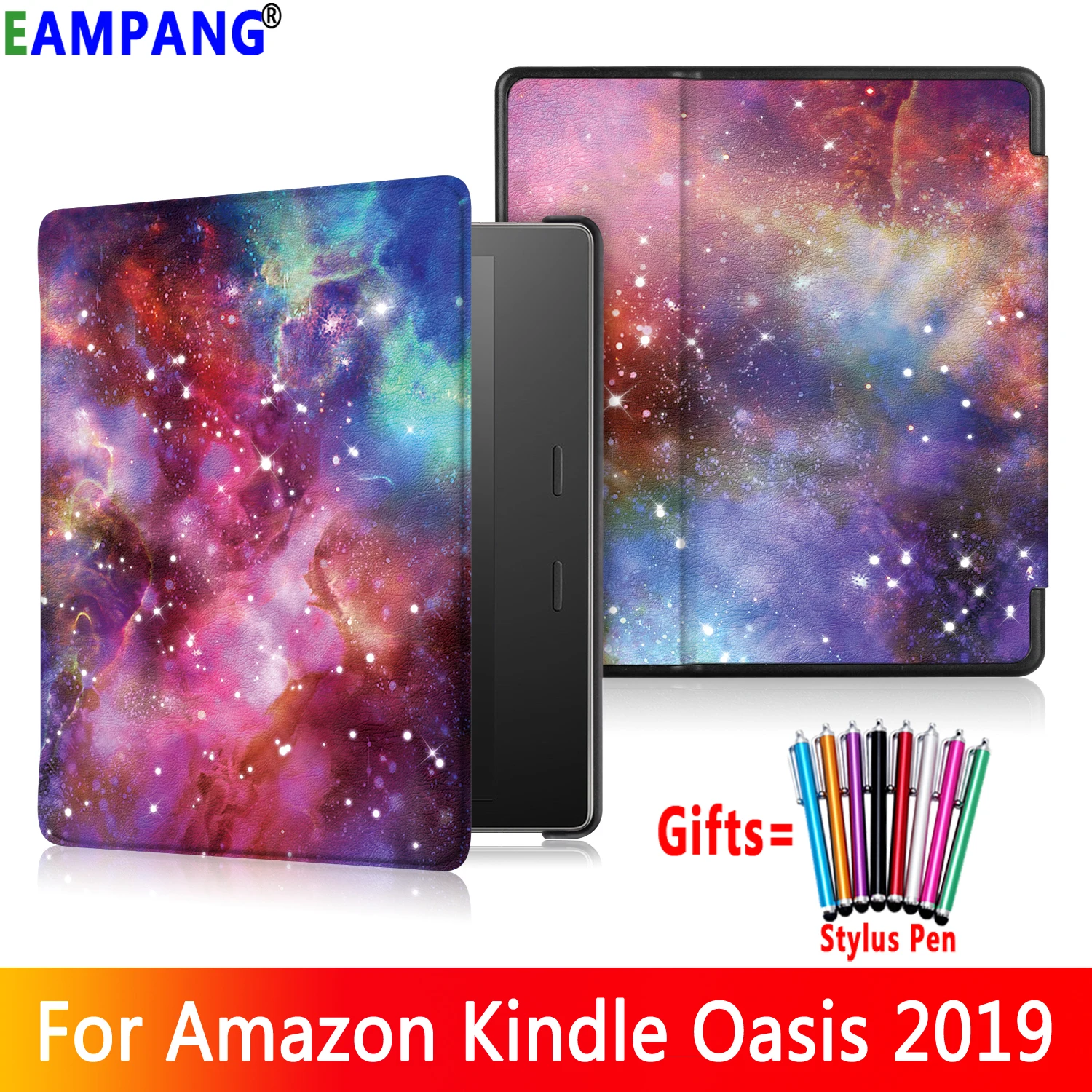 Чехол для Amazon Kindle Oasis 2019 чехол из искусственной кожи с принтом умный чехол-книжка