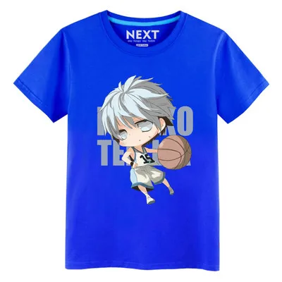 Kuroko No Basuke футболка для мужчин и мальчиков Аниме Kuroko Tetsuya футболка одежда корзина футболка