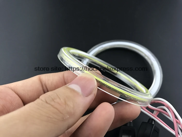 Для SsangYong Kyron 2007 2008 2009 2010 COB Led DRL Дневной свет Белый Halo Cob Led Ангельские глазки кольцо ошибок ультра яркий