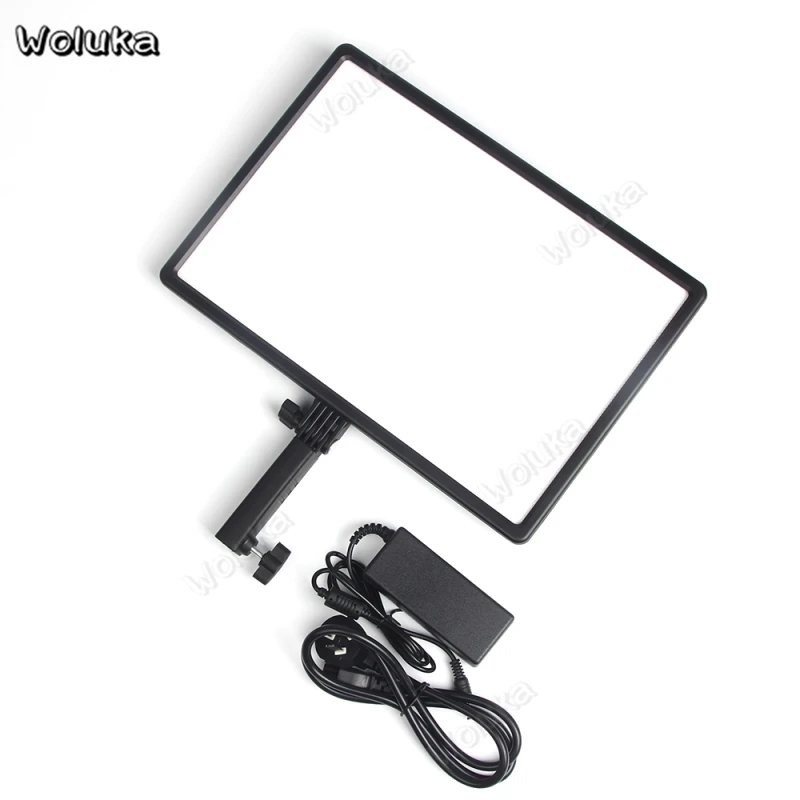 Светодиодная панель с адаптером питания 1412LM 3200-5600K Dimmable display фотография для фотостудии освещения CD50 T10