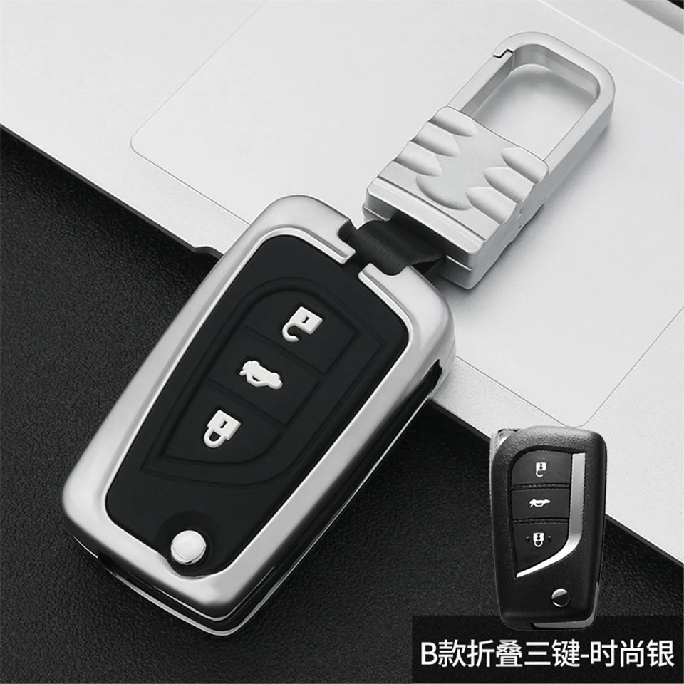 Durevole custodia rigida per portachiavi con telecomando per auto per Toyota Hilux Revo Innova Rav4 Fortuner accessori portachiavi 17 Durevole custodia rigida per portachiavi con telecomando per auto per Toyota Hilux Revo Innova Rav4 Fortuner accessori portachiavi - Hb715152cff0943a595b805367f95b79fg