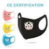 1pc Kids Anti Pollution PM2.5 Mask Breathing Valves Dust Respirator Cartoon Children Washable Reusable Face Masks Mouth Muffle 2