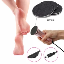 Электрические педикюрные инструменты для ухода за ногами пилочка для удаления омертвевшей кожи мозолей машина для ухода за ногами и сменная наждачная бумага