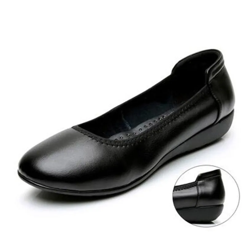 comfortable black non slip work shoes