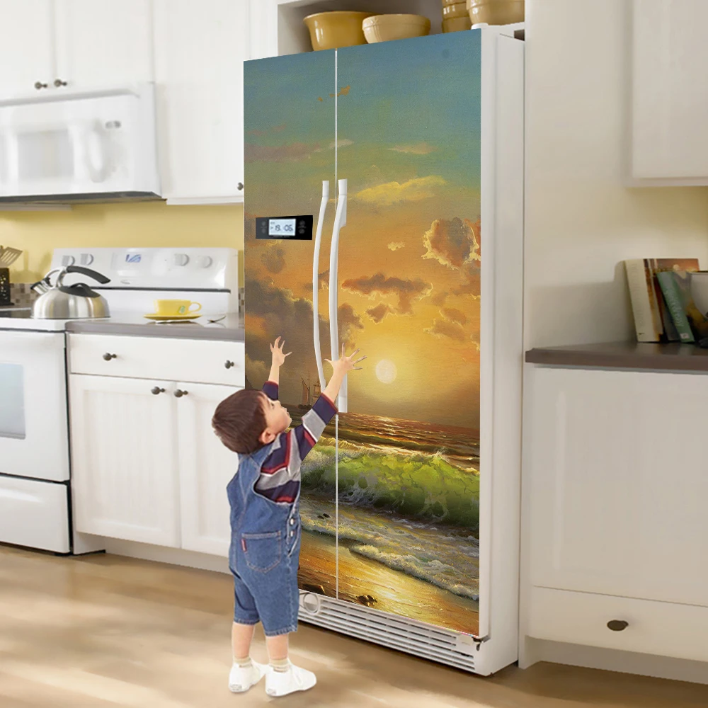 Fridge Door Protector Strip Magnetic Refrigerator Door Covers