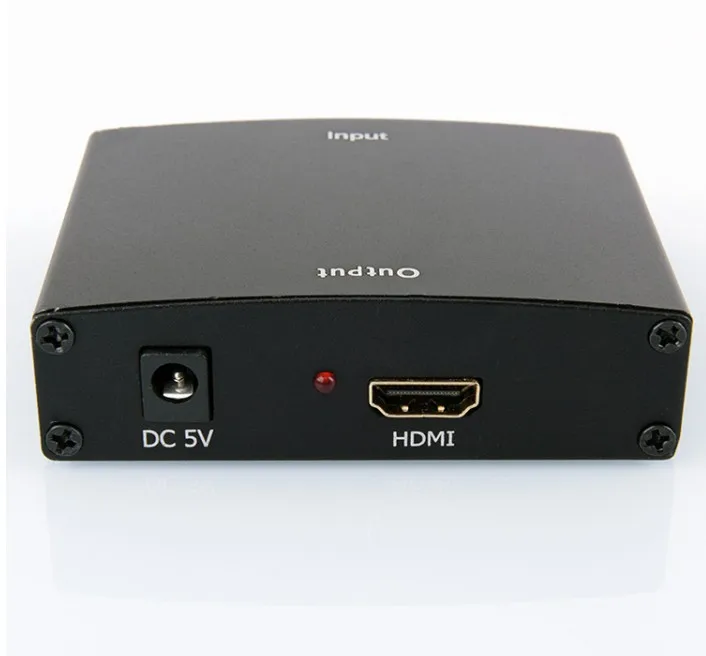 1080P HD R/L VGA конвертер HDMI для HD tv Box с 2 соединитель-гнездо типа RCA аналоговый стерео аудио
