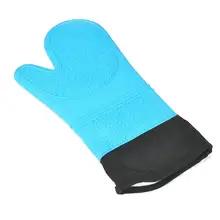 Унисекс прочные теплоизоляционные анти-обжигающие Нескользящие анти-обжигающие, изоляционные, кухонные перчатки прихватки