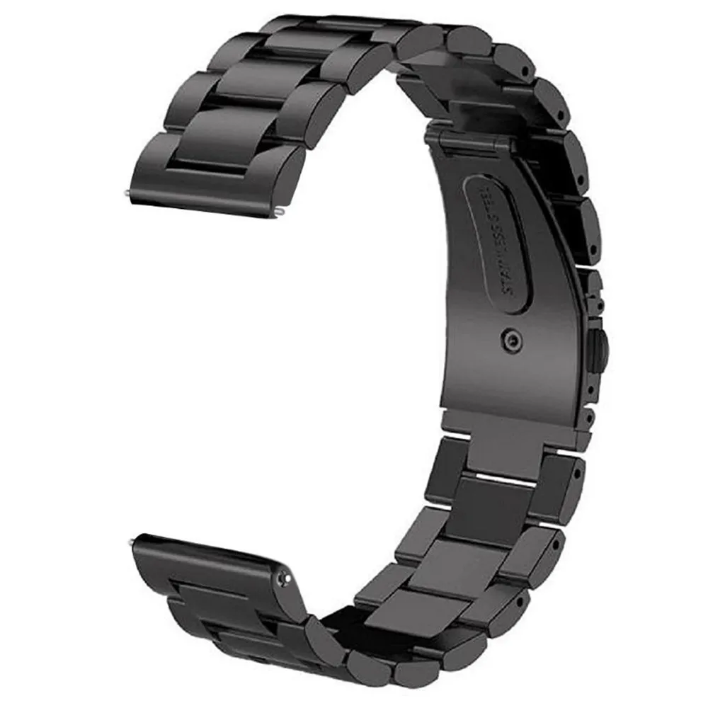 Ремешок для часов из нержавеющей Стали Быстросъемный ремешок для Ticwatch Pro ремешок для часов для samsung gear S3 Frontier/Galaxy Watch 46 мм