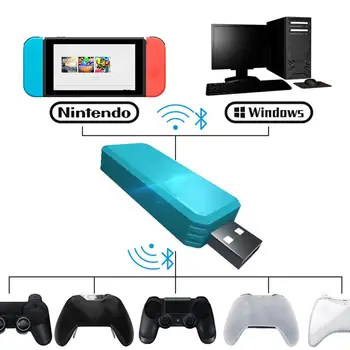 

Wireless Controller Converter Game Controller Adapter Gamepad Joystick Wireless Converter for PS3/PS4/XBOXONE/NS